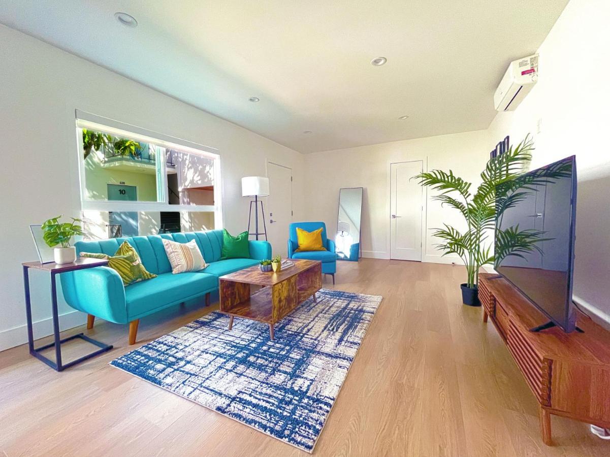 Hollywood/Thai Town Courtyard Apartment ロサンゼルス エクステリア 写真